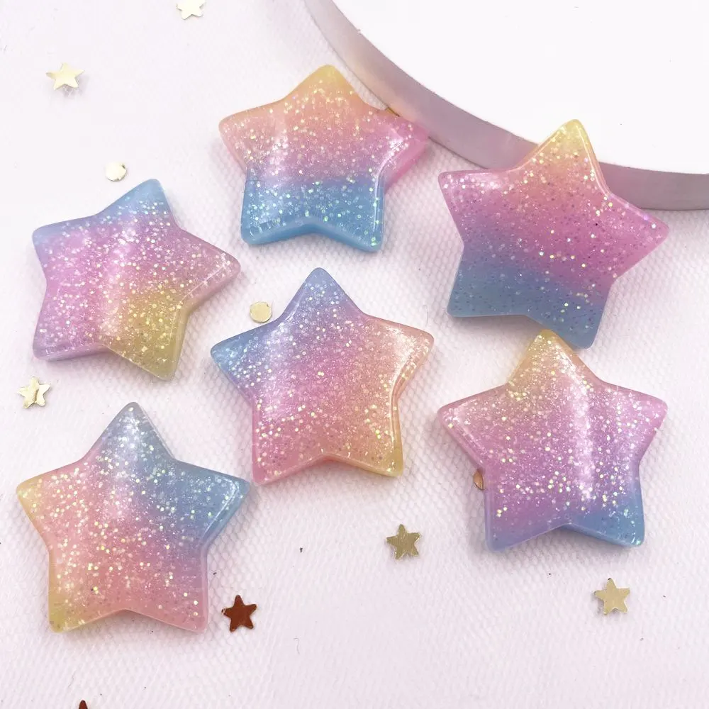Paradise Jewelry & Watches Dolphin Mall - 10 PZ Glitter Kawaii Resina Colorata