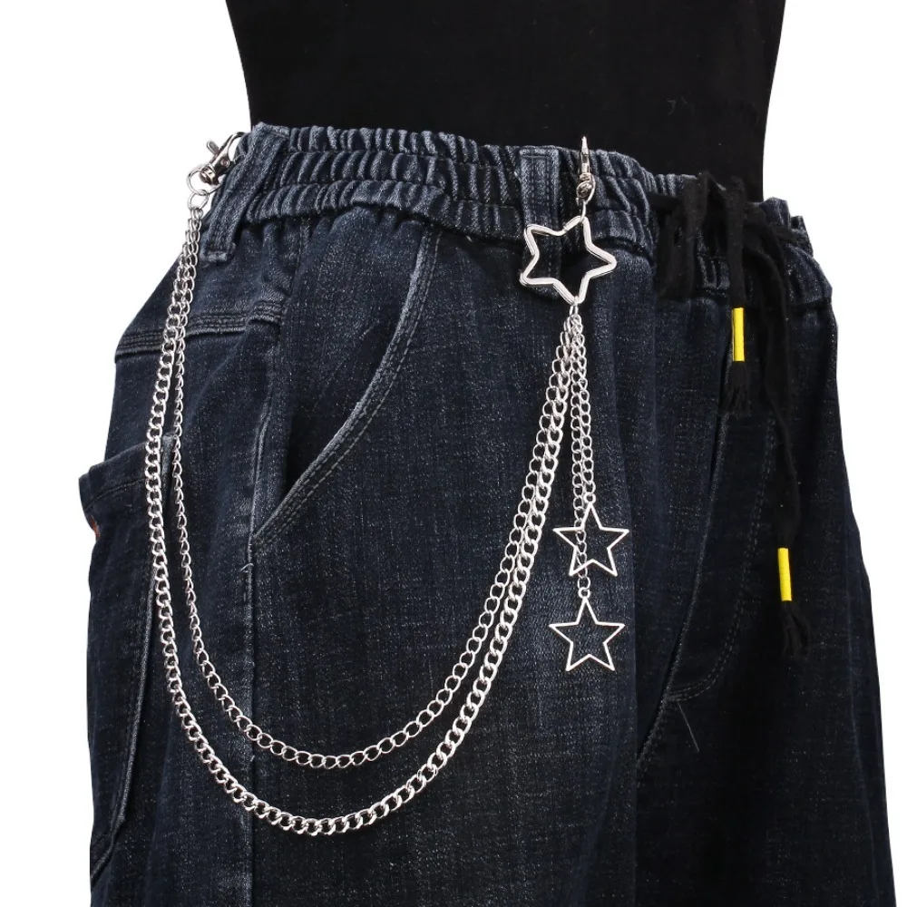 Hip Hop Chain Necklace - Fascino color argento in acciaio inossidabile