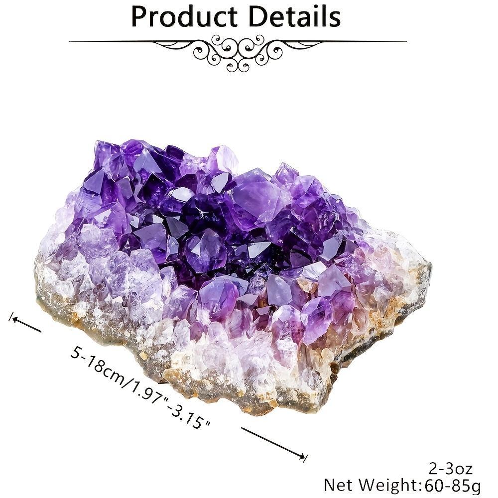 2 Pezzi di Pietre di Ametista  - Gemstone Bracelet Healing recensione e prezzo