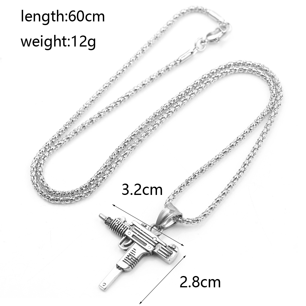 Collana con Ciondolo a Forma d - Hip Hop Chain Necklace recensione e prezzo