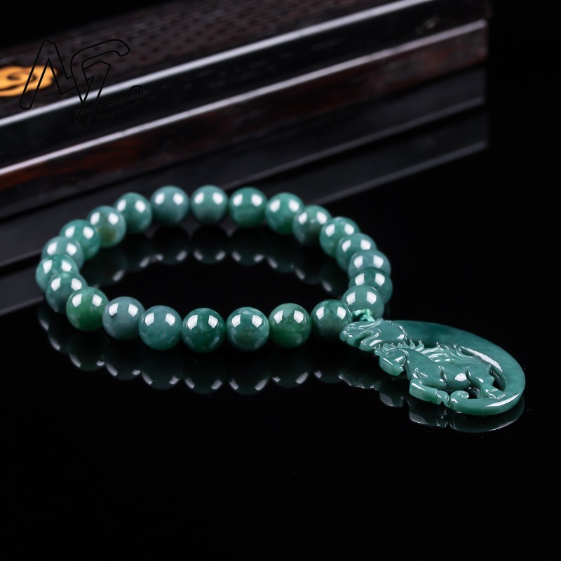 Bracciale in Giada Naturale Bl - Jewelry & Watches Spółka Z Ograniczoną Odpowiedzialnością recensione e prezzo
