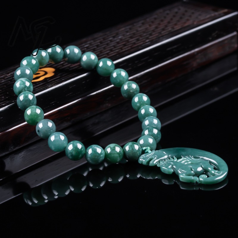 Bracciale in Giada Naturale Bl - Jewelry & Watches Spółka Z Ograniczoną Odpowiedzialnością recensione e prezzo