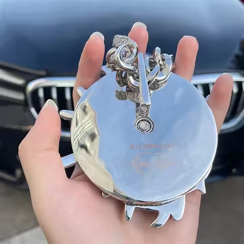 Ciondolo girevole in argento s - Hip Hop Chain Necklace recensione e prezzo