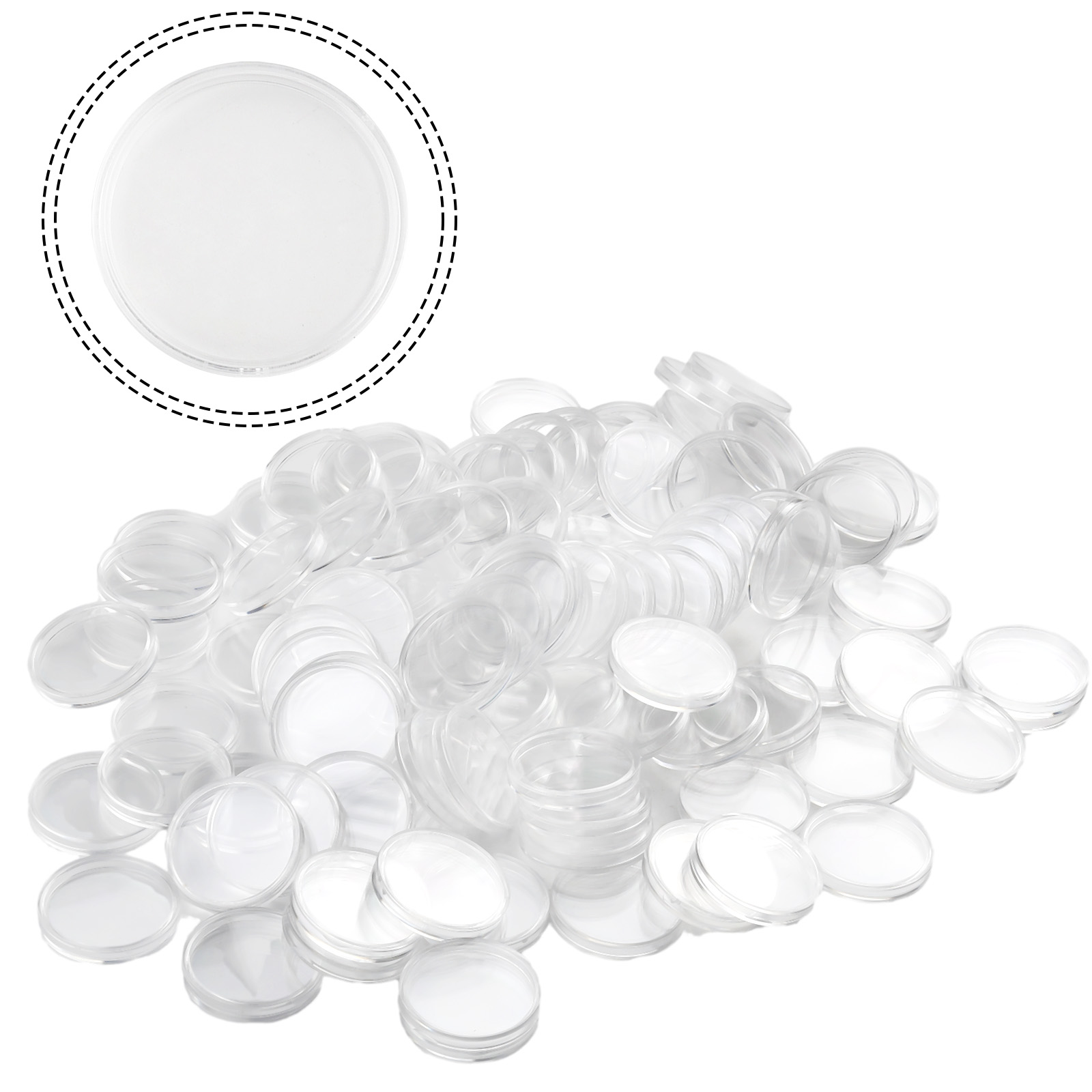 100 Capsule Trasparenti in Pla - Collectors Coins Jewelry & Watches Of Smithtown Photos recensione e prezzo