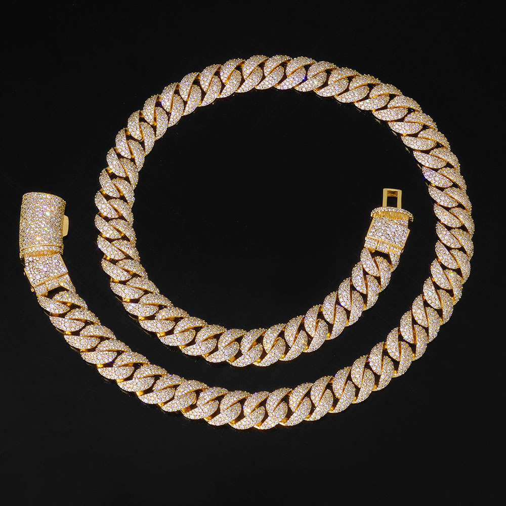 Collana Cuban Link da 14 mm a  - Hip Hop Chain Necklace recensione e prezzo