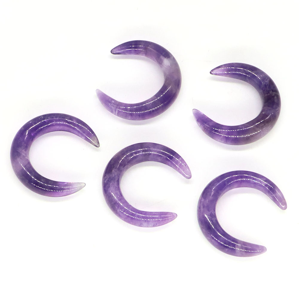 30mm mezzaluna forma di luna c - Gemstone Bracelet Healing recensione e prezzo