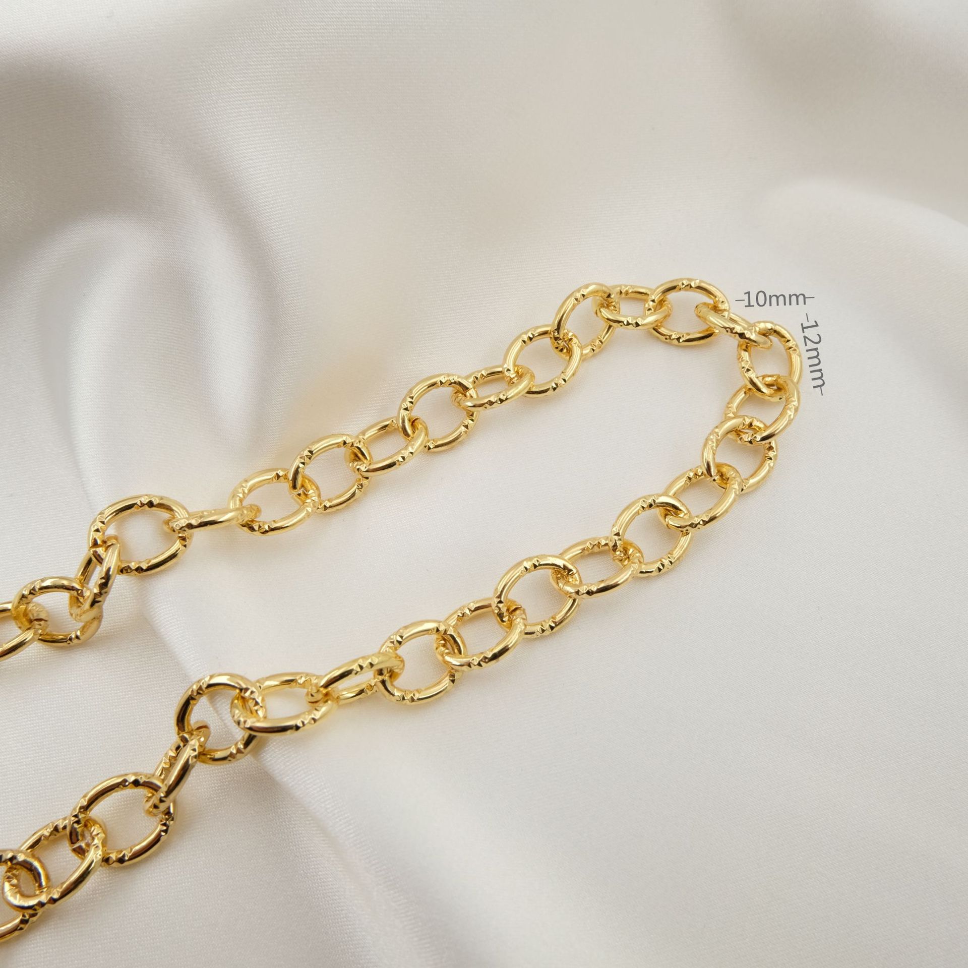 WT-BC199 Rame placcato oro 18  - Hip Hop Chain Necklace recensione e prezzo