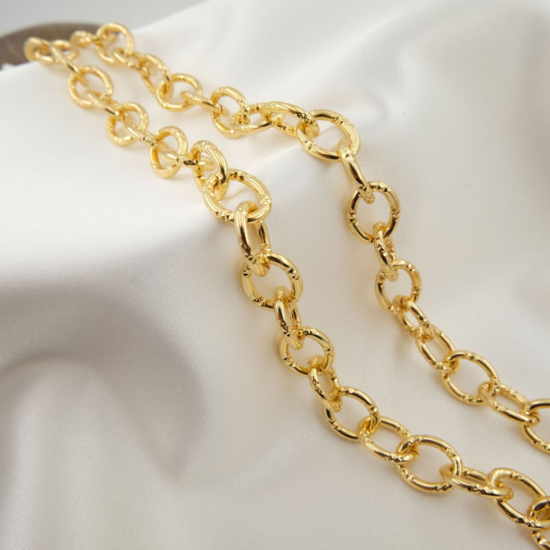 WT-BC199 Rame placcato oro 18  - Hip Hop Chain Necklace recensione e prezzo