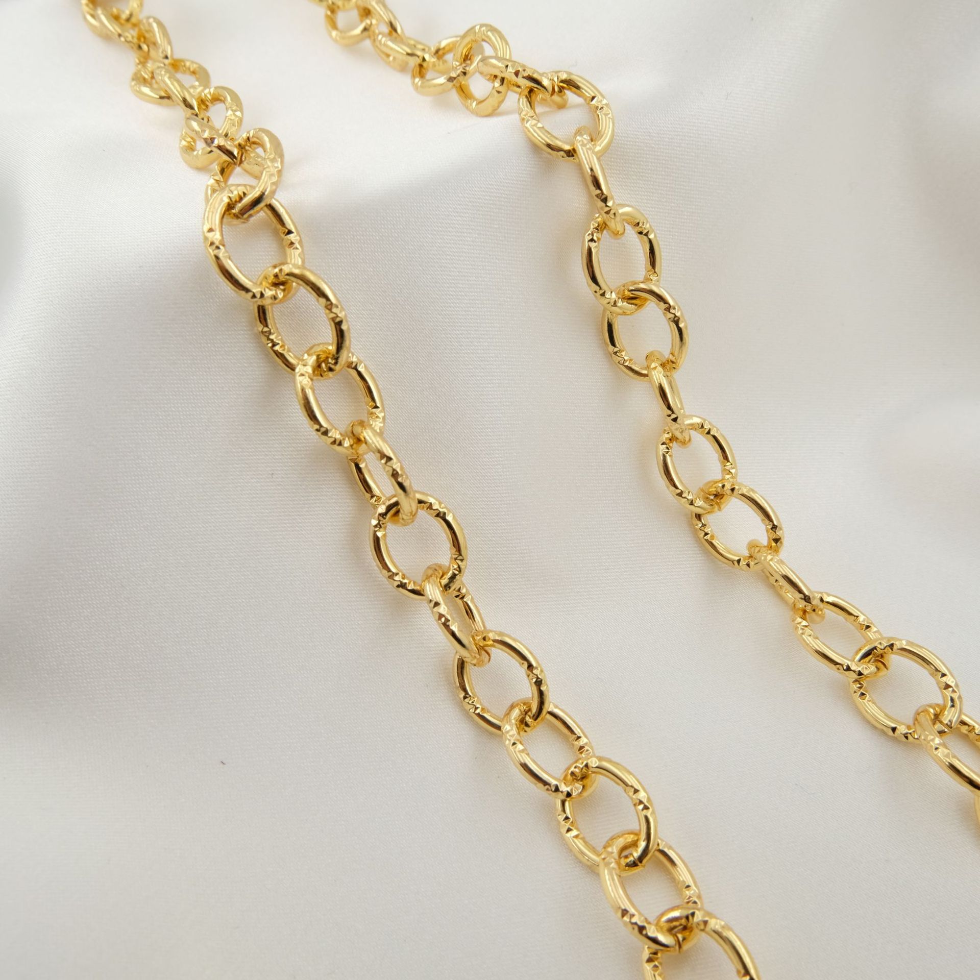 WT-BC199 Rame placcato oro 18  - Hip Hop Chain Necklace recensione e prezzo