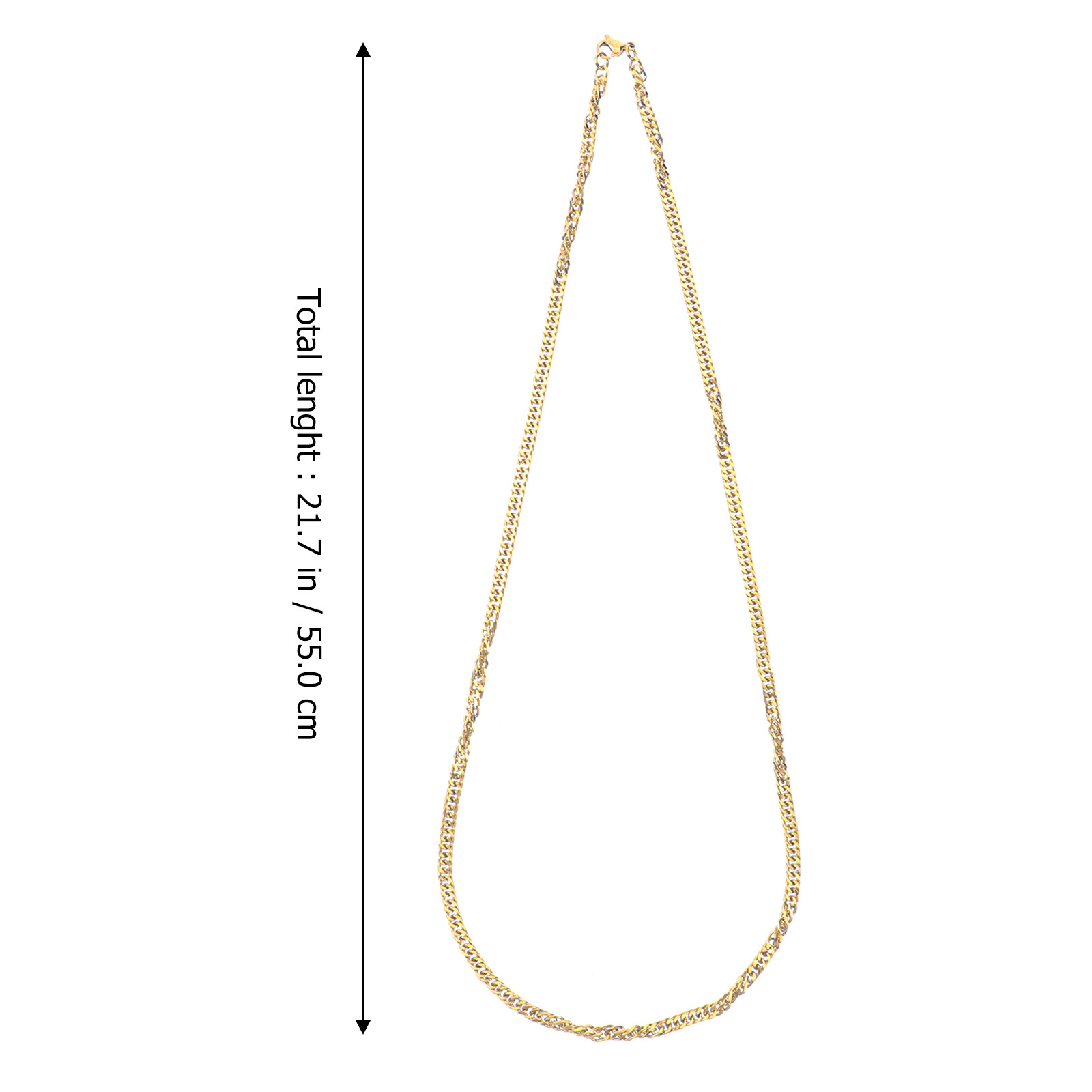 Collana Girocollo in Acciaio a - Hip Hop Chain Necklace recensione e prezzo