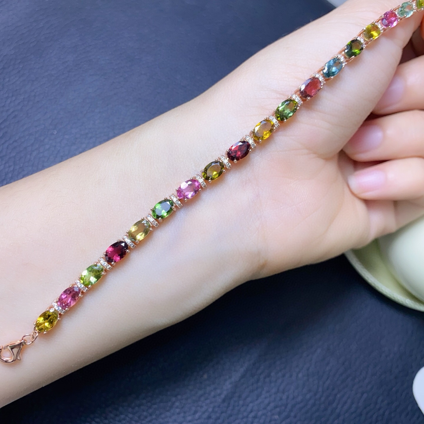 Bracciale in Argento 925 con T - Gemstone Bracelet Healing recensione e prezzo