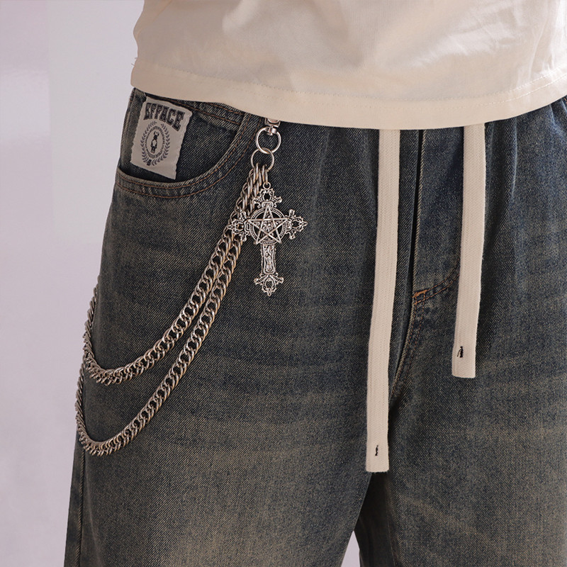 Moda punk pantaloni in metallo - Hip Hop Chain Necklace recensione e prezzo