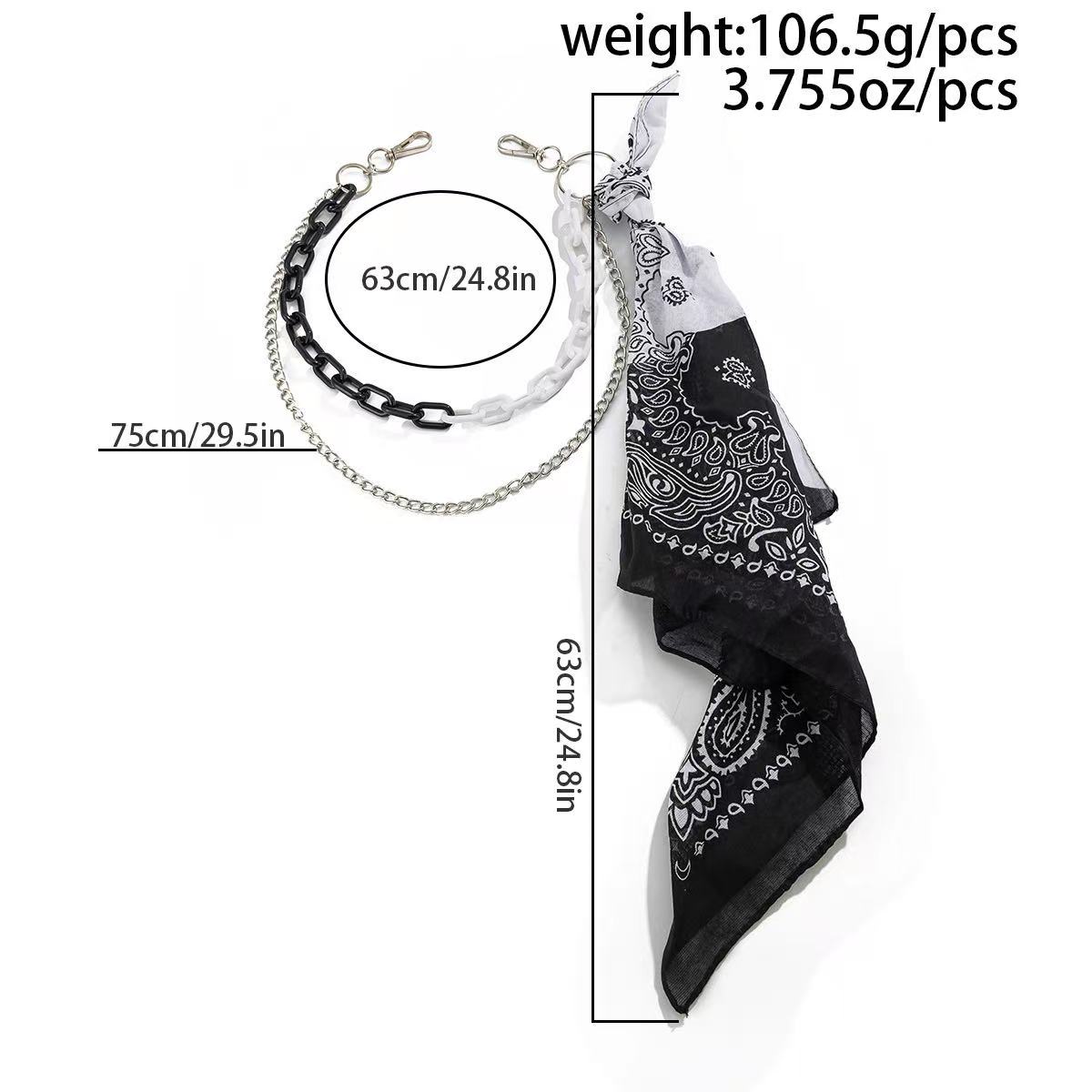 Catena per Pantaloni Paisley B - Hip Hop Chain Necklace recensione e prezzo
