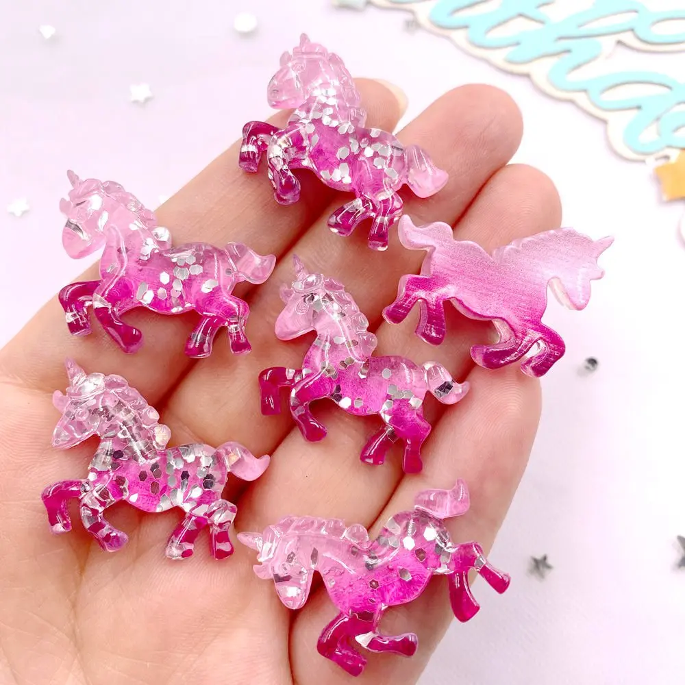 6PCS Resina Colorata Glitter 3 - Paradise Jewelry & Watches Dolphin Mall recensione e prezzo