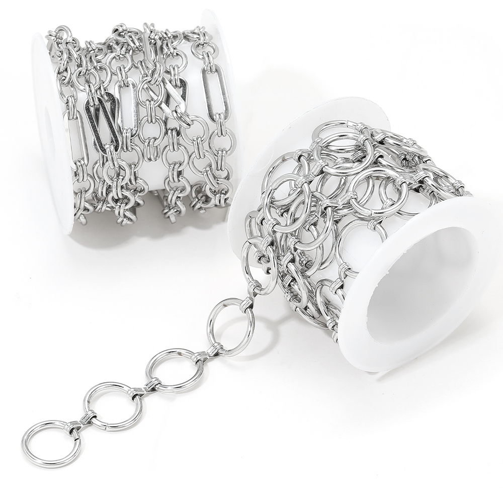 Catena Combinata Pesante in Ac - Hip Hop Chain Necklace recensione e prezzo