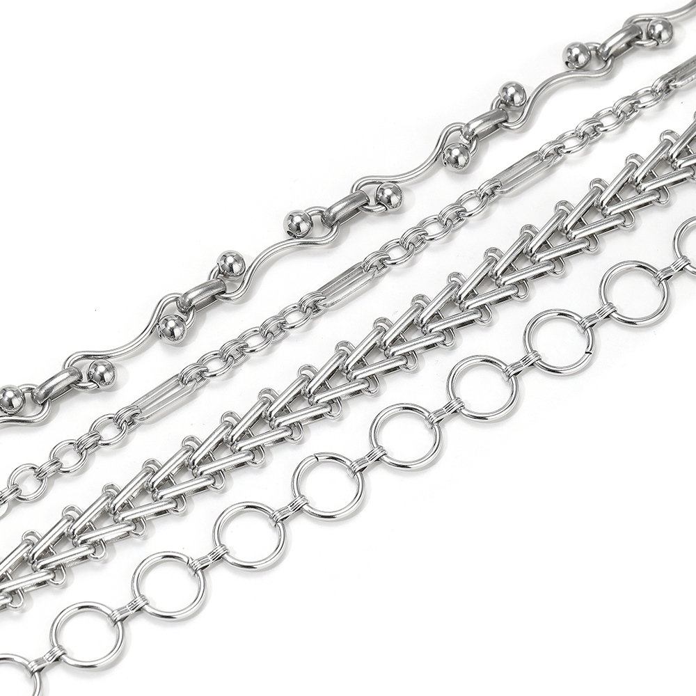 Catena Combinata Pesante in Ac - Hip Hop Chain Necklace recensione e prezzo