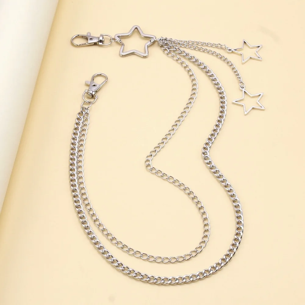 Fascino color argento in accia - Hip Hop Chain Necklace recensione e prezzo
