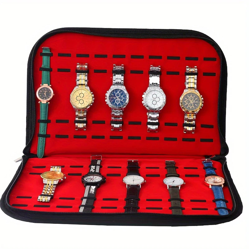 Borsa Porta Orologi da 20 Scom - Jewelry Box With Watches recensione e prezzo