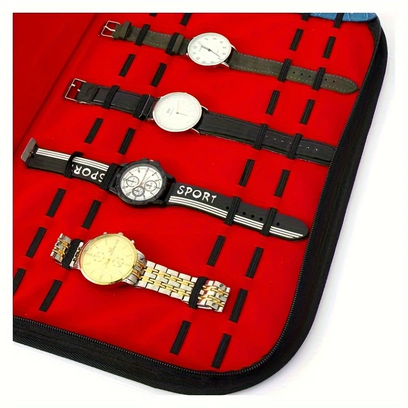 Borsa Porta Orologi da 20 Scom - Jewelry Box With Watches recensione e prezzo