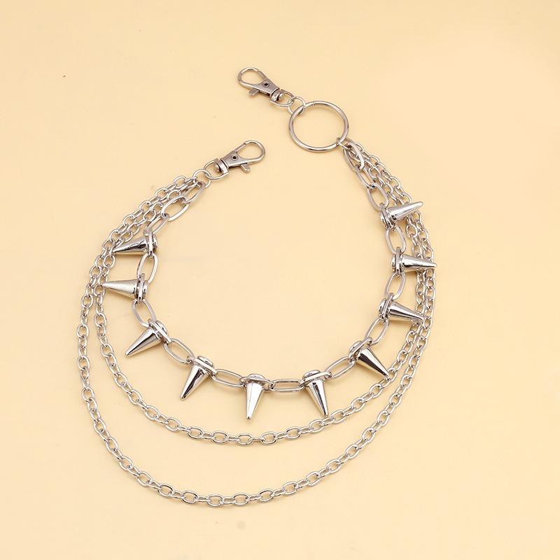 Hip Hop Punk Rock Pantaloni in - Hip Hop Chain Necklace recensione e prezzo