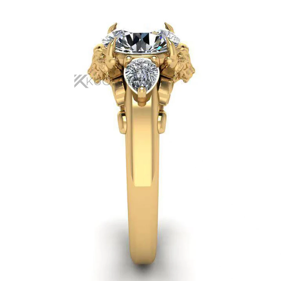Anello Solitario con Moissanit - Sterling Silver Ring recensione e prezzo