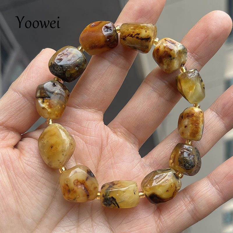 Bracciali in Ambra 100% Natura - Gemstone Bracelet Healing recensione e prezzo
