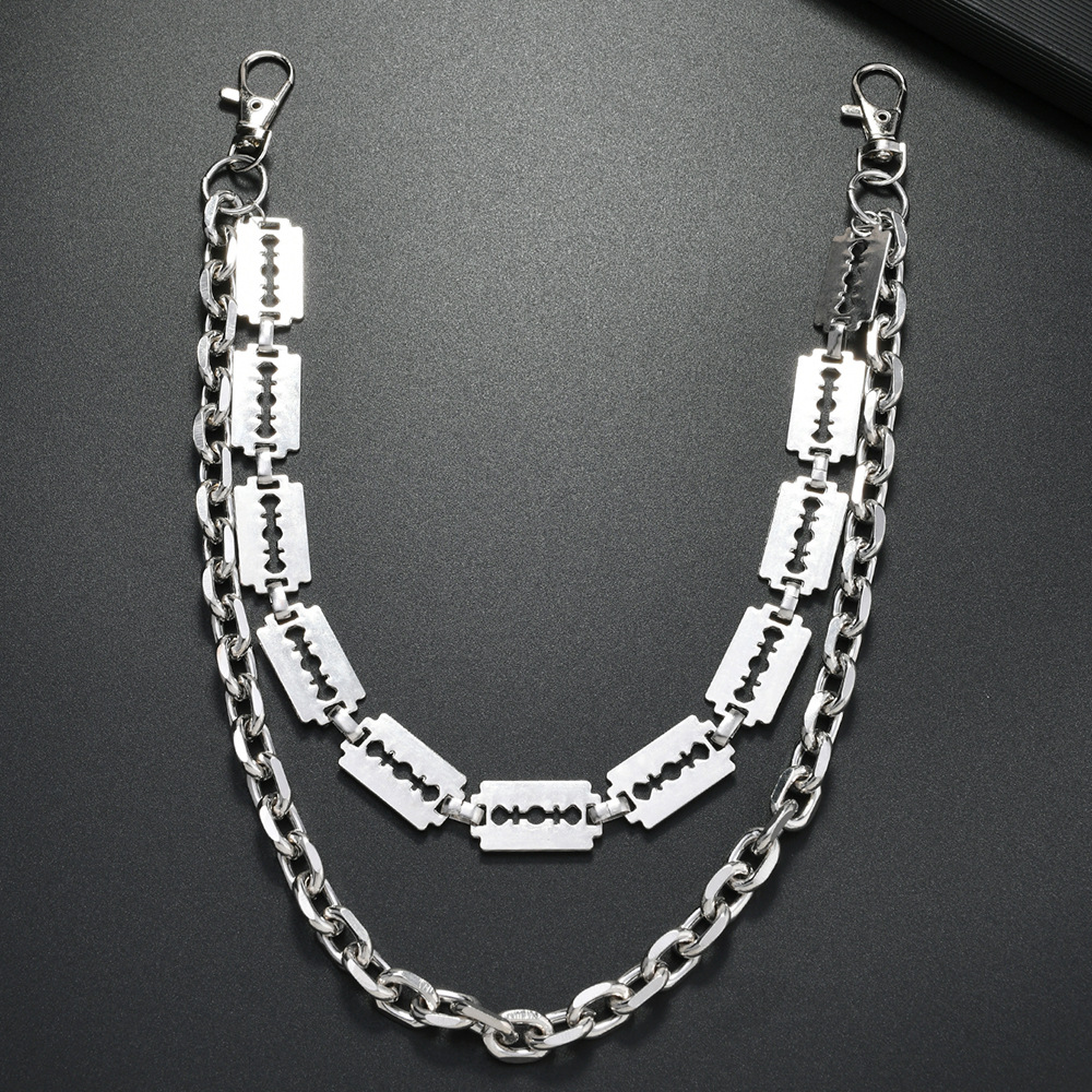 Portachiavi a catena in metall - Hip Hop Chain Necklace recensione e prezzo