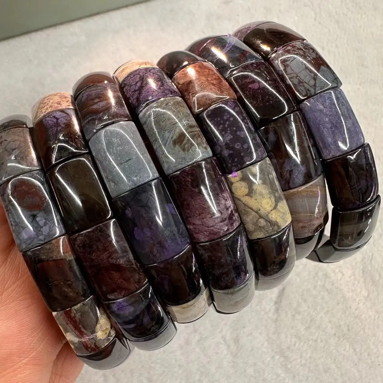 AAA Naturale Sugilite Braccial - Gemstone Bracelet Healing recensione e prezzo